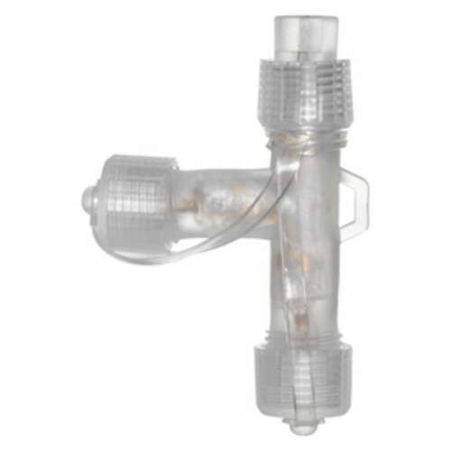 Przezroczysty łącznik do lampek choinkowych LED, rozgałęźnik T dla serii standardowej i profi