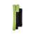 EMOS Rechargeable COB LED Work Light, 10W, 1000lm, side view, black and green