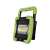EMOS Rechargeable COB LED Work Light, 10W, 1000lm, side view, black and green