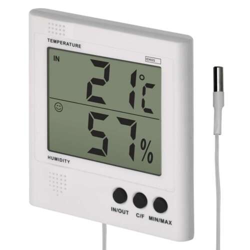 EMOS Digitales Thermometer verdrahtet