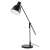 EMOS Winston black desk lamp with wooden arm, adjustable, E27 socket