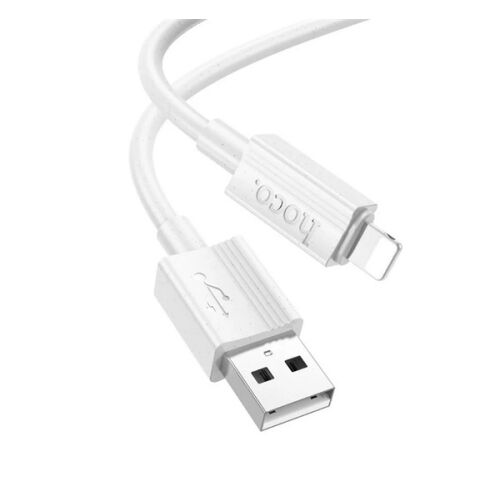 HOCO X107 adatkábel (USB - lightning, 2.4A, 100cm) FEHÉR 115926900