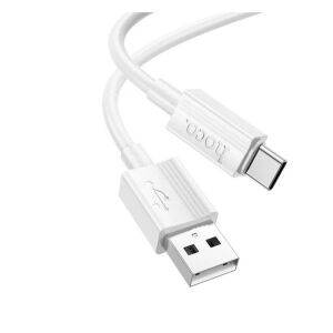 HOCO X107 adatkábel (USB - Type-C, 3A, 100cm) FEHÉR 115926901 - Hoco