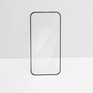 Forcell Ultra Clear Glass szkło hartowane z czarną ramką iPhone 15 Pro Max 115927740 - Artykuły techniczne i elektronika