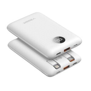 Veger W1170 10000mAh power bank beépített kábelekkel - Veger