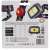 EMOS CREE+COB LED Headlamp 330lm 46714502