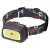 EMOS CREE+COB LED Headlamp 330lm, adjustable head strap