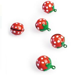 Kreatív CF csengő eper alakú 8 db-os 122958694 - Őszi dekorációs kellék