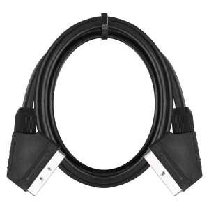 EMOS SCART кабел 1,5m, черен, SCART към SCART - Кабел Scart