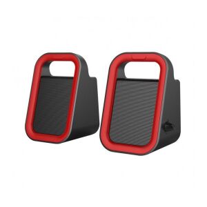 Difuzoare multimedia Astrum SU160 roșu-negru cu alimentare USB, 2 x 3W - Astrum