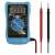EMOS EM320A Digital Multimeter, blue, with red and black test leads