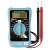 EMOS EM320A Digital Multimeter, blue, with red and black test leads