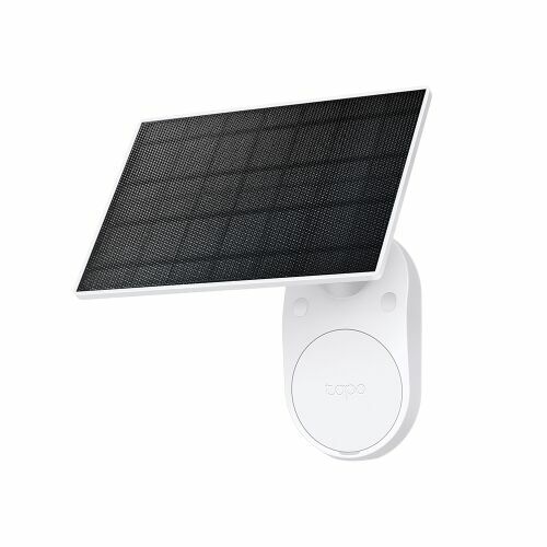 Tapo A201 Solarpanel für Sicherheitskameras, Weiß, 360 Grad verstellbarer Halter