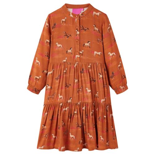 vidaXL Gyerek ruha Cognac 116
