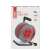 EMOS 15m cable reel with 4 sockets, red and grey, PVC, 230V, 1mm2
