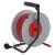 Tambur de cablu EMOS 20m cu 4 prize, cablu PVC roșu, 230V, 1mm2