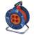 Tambur de cablu EMOS 20m cu 4 prize, cablu PVC portocaliu, 230V, 1mm2