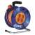 Tambur de cablu EMOS 20m cu 4 prize, cablu PVC portocaliu, 230V, 1mm2