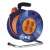 Tambur de cablu EMOS 20m cu 4 prize, cablu PVC portocaliu, 230V, 1mm2