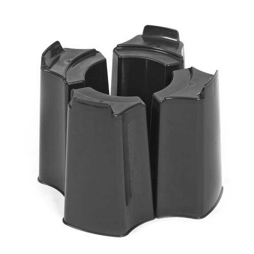 Nature Slimline fekete esővízgyűjtő tartály állvány, 31x42x42cm