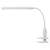 EMOS Jasmine LED desk lamp, white, with flexible arm and clip, for reading, working, or studying