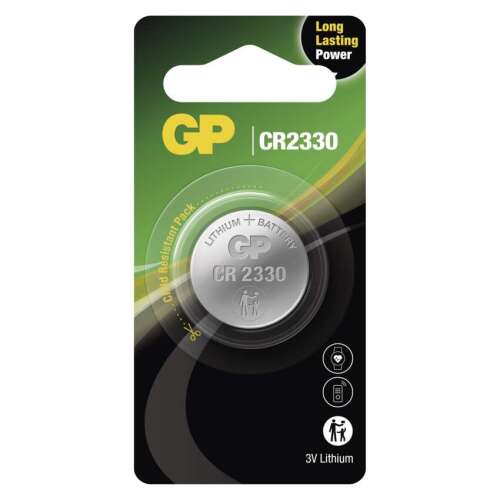 GP CR2330 lithium battery blister pack