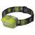 EMOS COB LED headlamp with adjustable strap, green