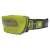 EMOS COB LED headlamp with adjustable strap, green