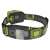 EMOS COB LED headlamp with adjustable strap, green