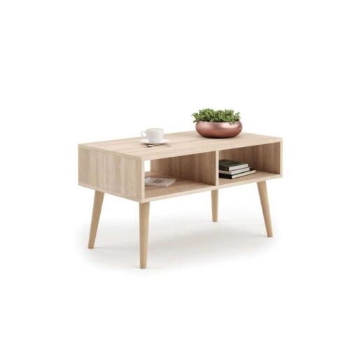 Sandi Couchtisch mit Ablage, skandinavisches Design