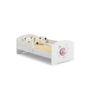 Детско легло LUK Sleeping Princess 140x70 cm с предпазни решетки - Младежко легло и Изпълнител на детска кухня