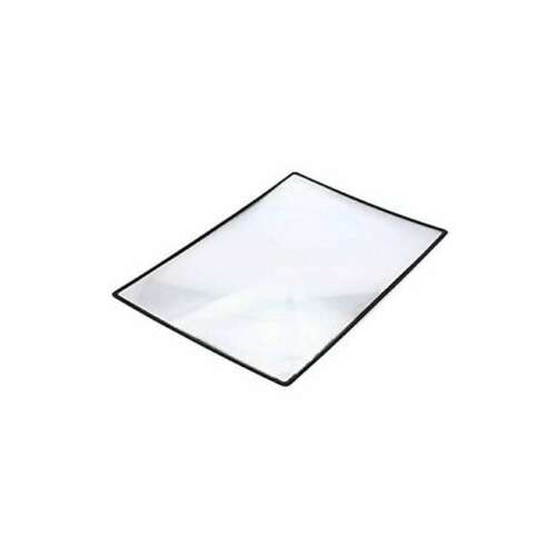 3x magnifying sheet, 120x180mm, for reading, viewing small details, magnifying documents