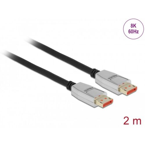 Delock DisplayPort 8K Kábel - 2m 130197790 - Delock