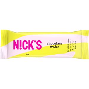 Nick's Gluténmentes Csokoládés Ostyaszelet, 35g - Tartós élelmiszer