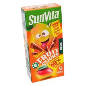 Sunvita mini fruit sticks mangó 5 db 50 g 125277080 - Sunvita
