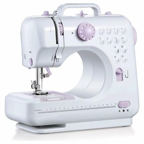 Електрическа шевна машина, 12 вида шевове, вградена светлина, 28x12x26см 116268368