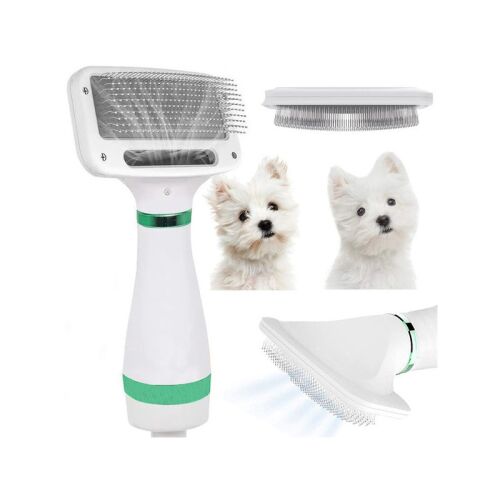 Hundepflegebürste mit Föhn 2-in-1 - für Hunde, Haustiere - Fellpflege, Bürste, Haarpflege 116269476