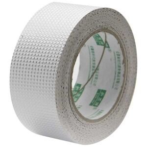 Bandă din folie de aluminiu, impermeabilă, lățime 48mm, lungime 25m, pentru etanșare și izolare - Benzi adezive