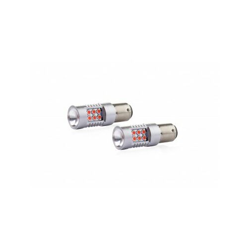 2er Set becuri Led Auto Rot P21/5W Canbus 24SMD doppelte Intensität 12-24V Autolampen