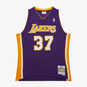 Mitchell & Ness Nba Dark Jersey Los Angeles Lakers 2009 Ron Artest Tricou De Baschet Bărbati Mov Xl 116275232 - Tricouri de baschet