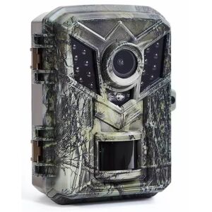 Mini vadászkamera 16 MP Infrarot Wildkamera, Tarnmuster, Vorderansicht - Jagd