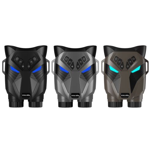 Нощни бинокли Digital Wolf в черно, сиво и кафяво