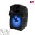 SAL PAR20BTC party speaker with blue LED lights, side view