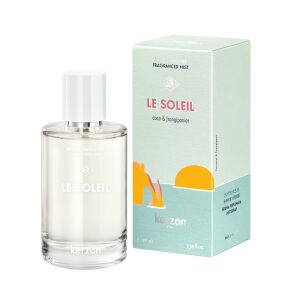 Ароматизатор Kerzon Paris Le Soleil, кокос и франгипани, идеален за пране/текстил/завеси, безопасна формула, стъклен съд, произведен във Франция, 100 ml 116276566 - Парфюмерия