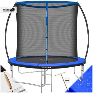TecTake Jumpy - Trampolina Ogrodowa - 260 cm 116276754 - Gry i sprzęt na świeżym powietrzu
