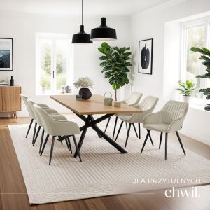 Stolička Marilyn, vzhľad zamatu, prešívaná 116276905 - Jedálenská stolička