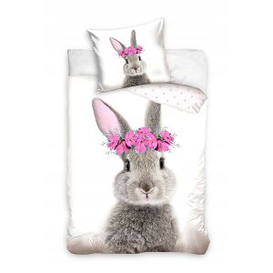 Nyuszis ágyneműhuzat szett 140x200 cm 116280604 - Carbotex