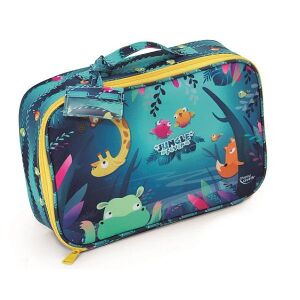 Jungle Fever 50 darabos kreatív szett bőröndben, színes filctollakkal, ceruzákkal, gyurmával, ujjfestékkel és még sok mással. Tökéletes a kreatív gyerekeknek. - Maped