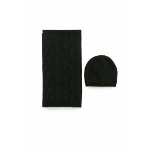 Emporio Armani Set aus Mütze und Schal 407512 S Grün 116280741 - Damen-Accessoires