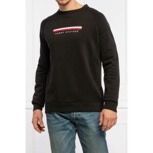 Tommy Hilfiger Herren-Sweatshirt in Schwarz mit Logo - Tommy Hilfiger